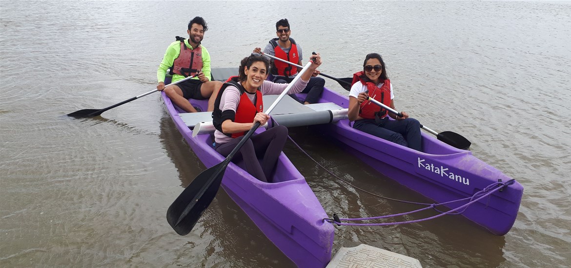 Single sit-on-top kayak