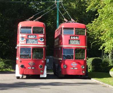 TTDA - East Anglia Transport Museum - Trolley Bus