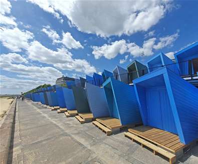 Eastern Edge Beach Huts at Lowestoft