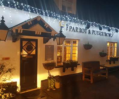 FD - The Parrot - Exterior at Night