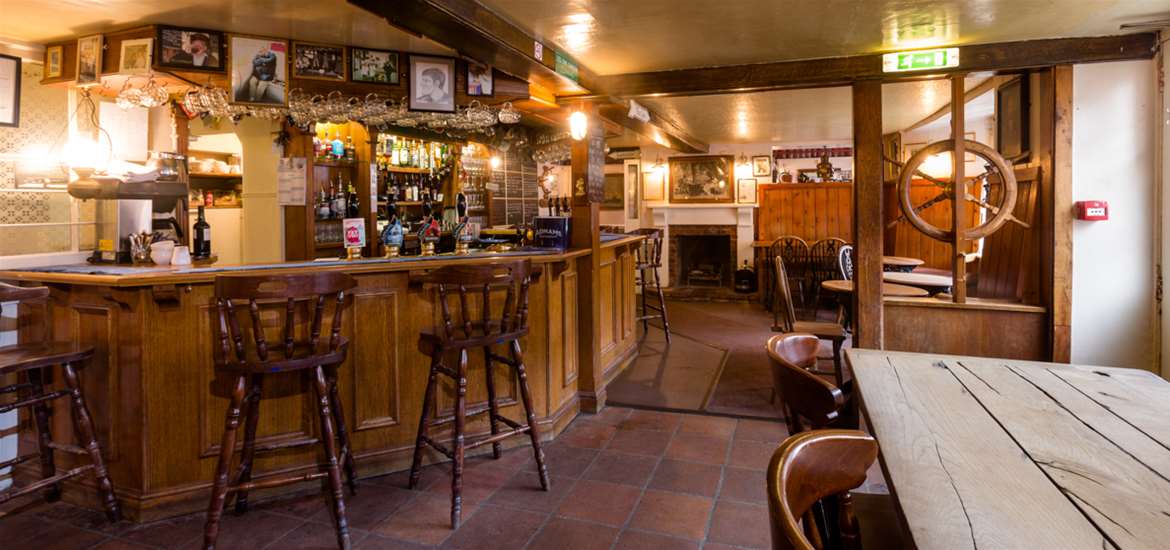 Inside the Lord Nelson