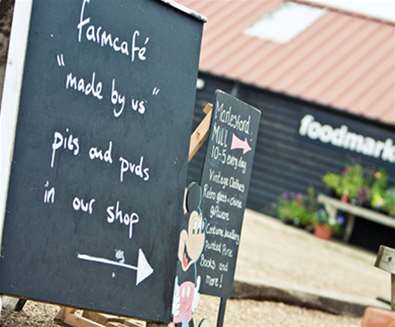 FD - Farm Cafe and Shop - Sign FD - Farm Cafe and Shop - Sign