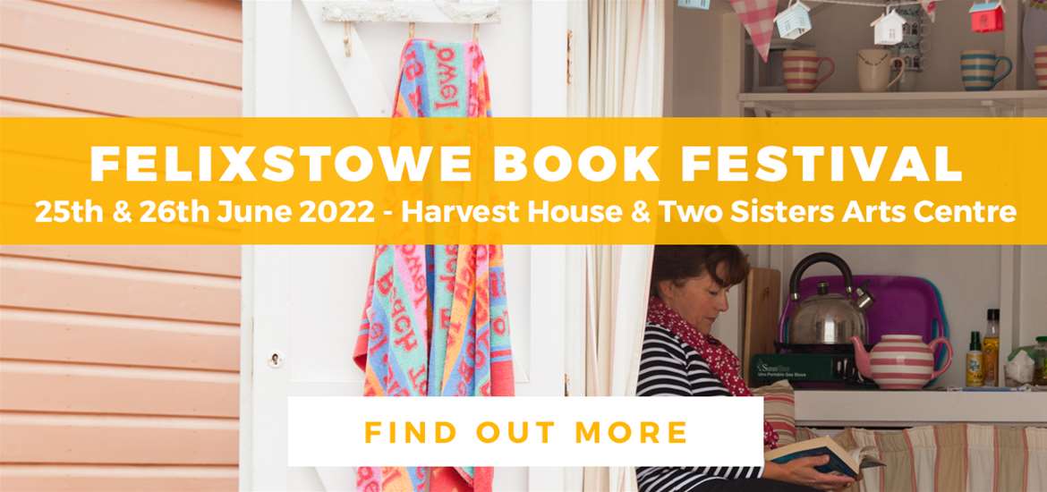 Banner Advertisement - Felixstowe Book Festival - TTD