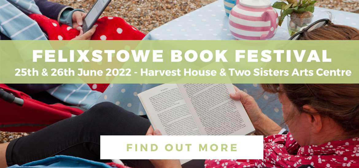 Banner Advertisement - Felixstowe Book Festival 2022 - TV