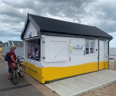 Felixstowe - The Fisherman's Hut - Tourist Information Point