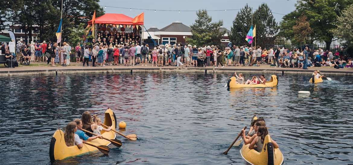 Boating at First Light Festival (c) Mykola Romanovsky