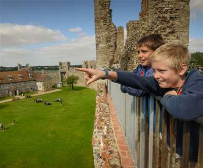 Framlingham Castle - perfect for families