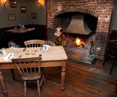 FD - The Westleton Crown - Table and Fire