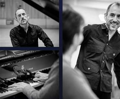 Danny Driver, piano, at Concert..