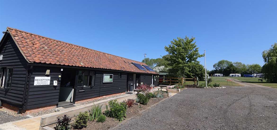 reception/shop ready for your arrival