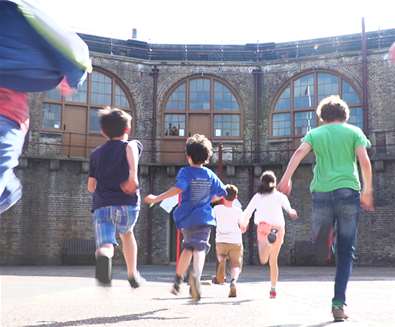 TTDA - Landguard Fort - Children running