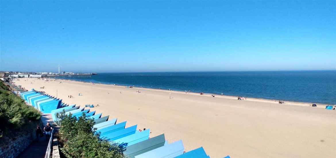 Lowestoft beach
