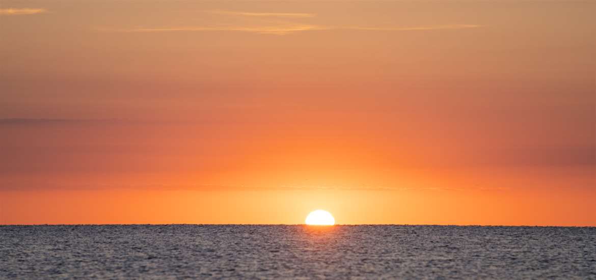 Sunrise at Lowestoft - Suffolk coast