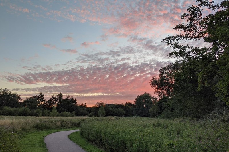 Millennium Green in Halesworth