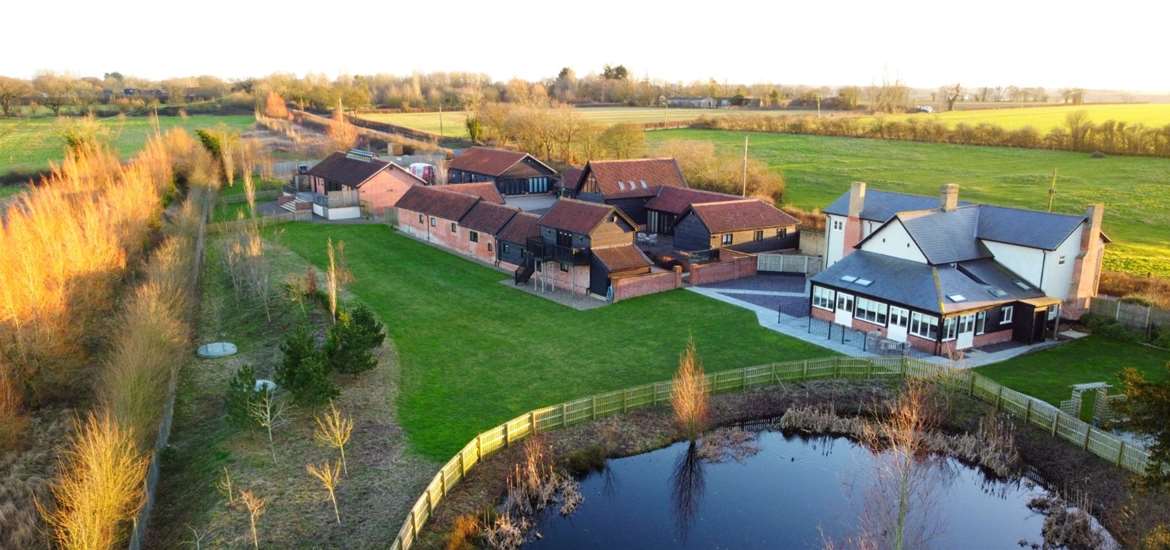 White House Lodges - Aerial view