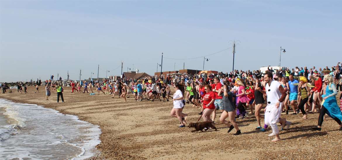 St Elizabeth Hospice - Christmas day swim