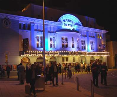 TTDA - Marina Theatre - at night TTDA - Marina Theatre - at night