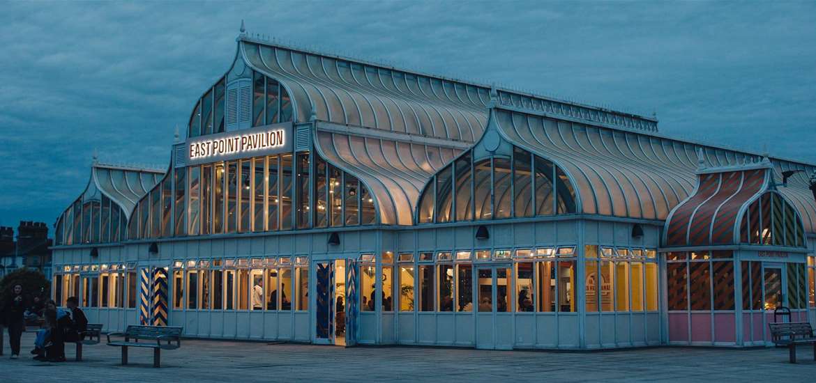 FD - East Point Pavilion - Exterior at night