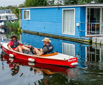Unique Pedal Boat getting..