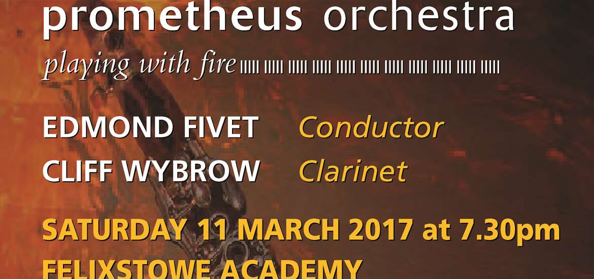 suffolks prometheus orchestras first concert in felixstowe orchestra concert flyer