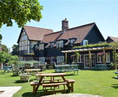 Exterior of The Dolphin Inn