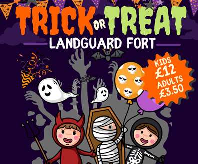 Trick or Treat at Landguard Fort
