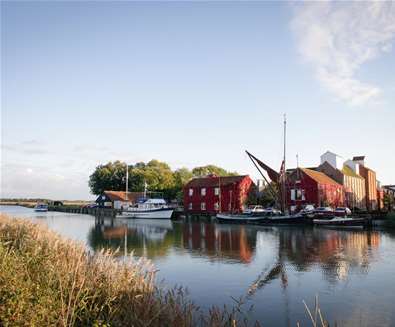 Snape Maltings in Autumn