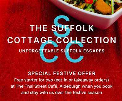Enjoy a free Starter when you stay with The Suffolk Cottage Collection