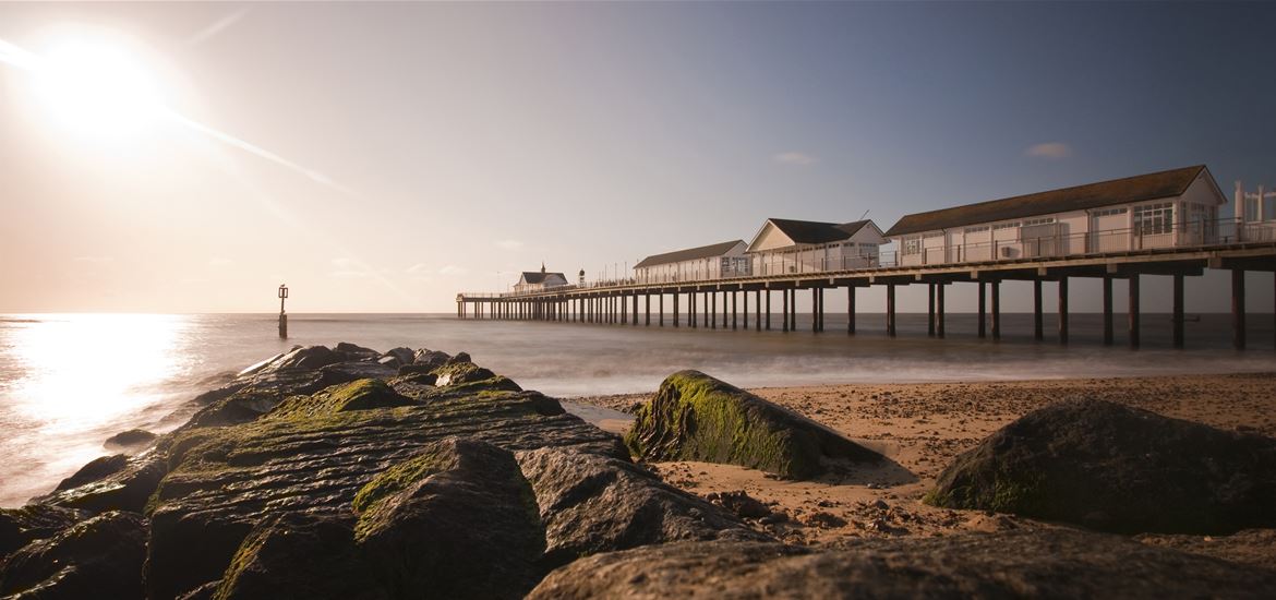 Southwold Pier  View From the Beach