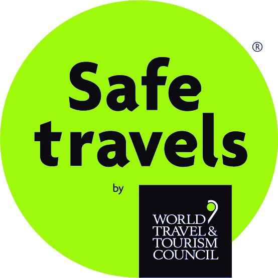 Safe Travels Stamp from World Travel & Tourism Council