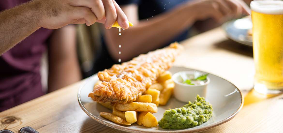 Adnams Sole Bay Inn Fish and Chips