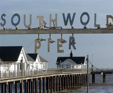 TTDA - Southwold Pier - Sign