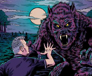 Stewart Lee Vs The Man-Wulf at ..
