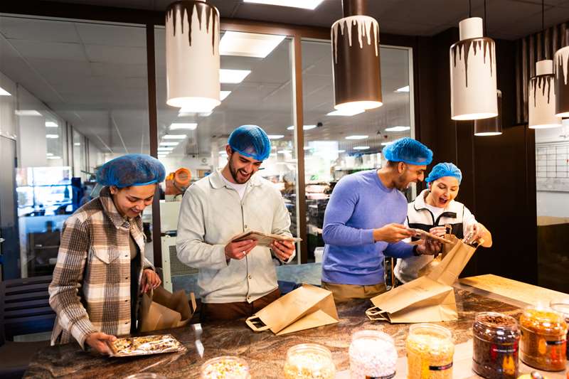 Chocolate Making at H&J