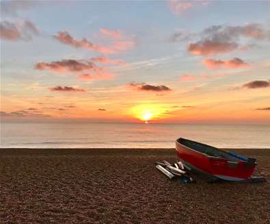 Towns & Villages - Dunwich - Sunrise on the beach (c) Karen Dutton Towns & Villages - Dunwich - Sunrise on the beach (c) Karen Dutton