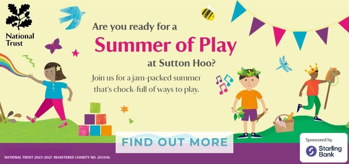 Banner advertisement - Sutton Hoo 2025