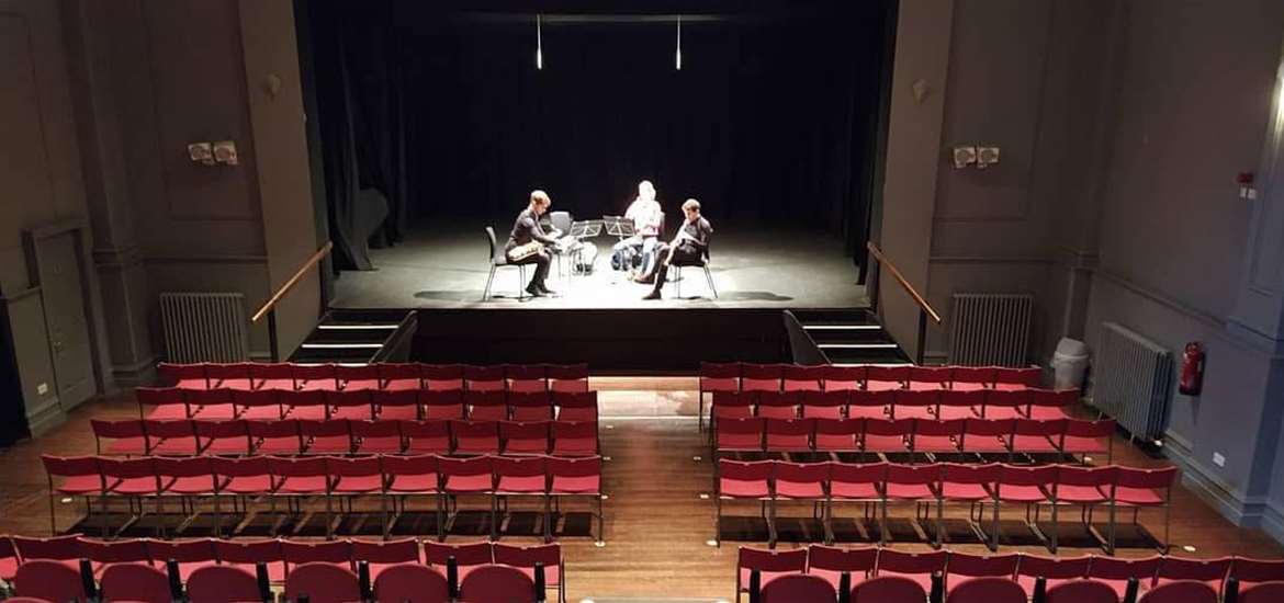 Aldeburgh Jubilee Hall - Auditorium and stage