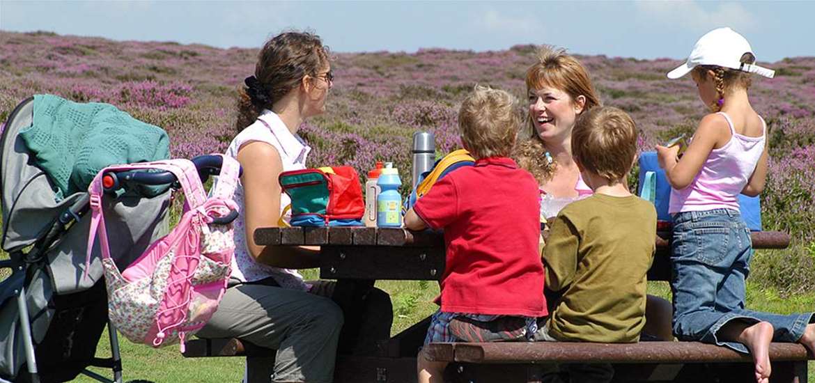 TTDA - National Trust Dunwich Heath - family picnic