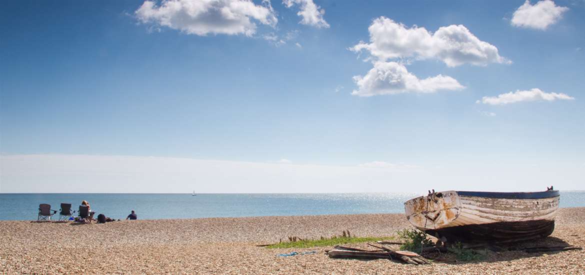 TTDA - Suffolk Coast & Heaths AONB - Beach view (c) Tony Pick