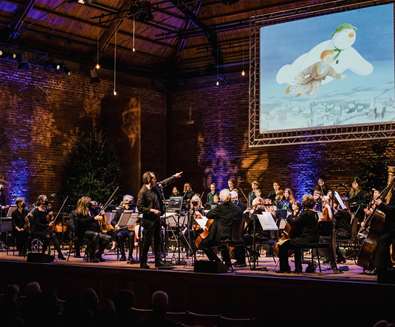 The Snowman with a live orchestra