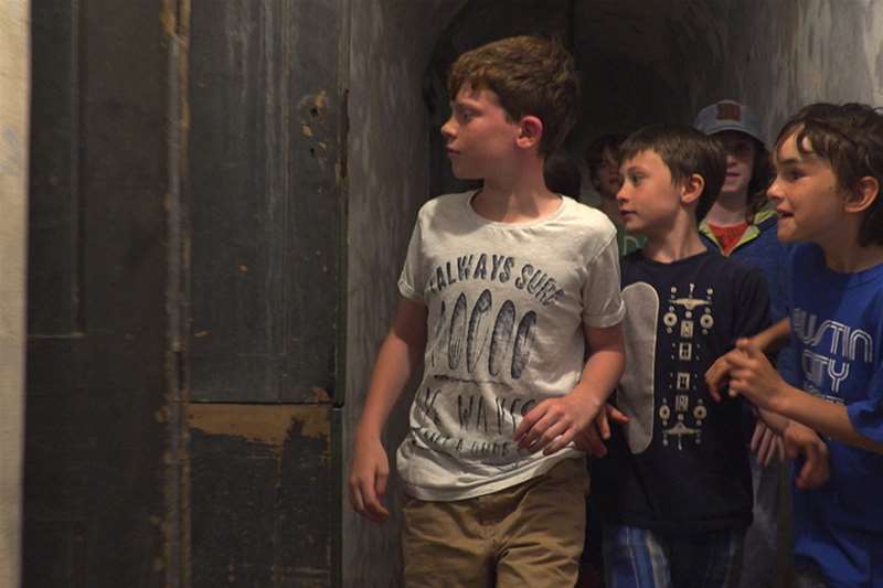 Children at Landguard Fort