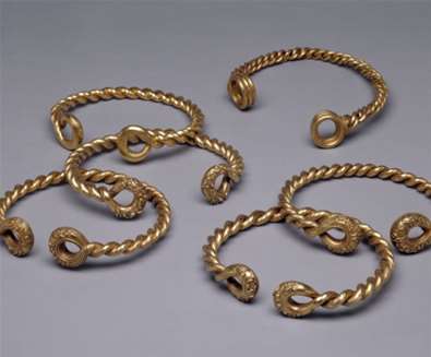 The Ipswich Torcs - (c) The Trustees of the British Museum