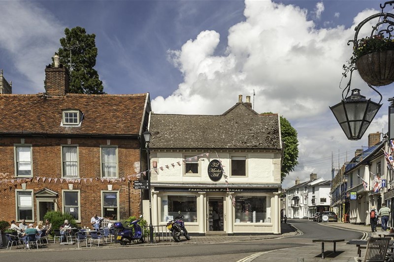 Framlingham Market Hill - Suffolk