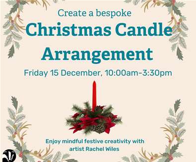 Create a Bespoke Christmas Candle Arrangement