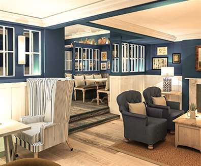 WTS - The Swan Hotel - Bar with Fire WTS - The Swan Hotel - Bar with Fire