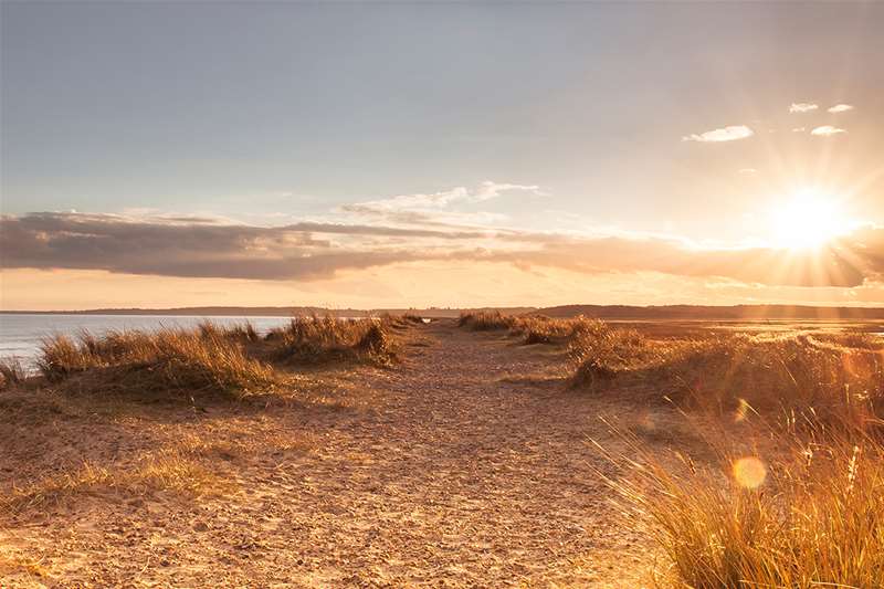 Walberswick at Sunset (c) Gill Moon Photography