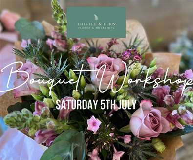 Bouquet Workshop at Suffolk Foo..