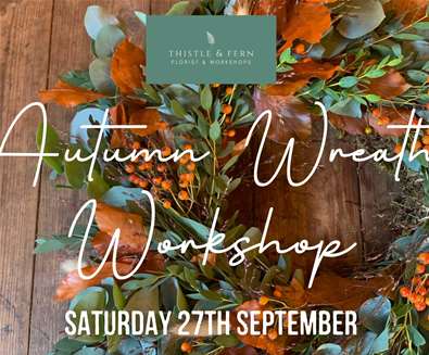 Autumn Wreath Workshop at Suffo..