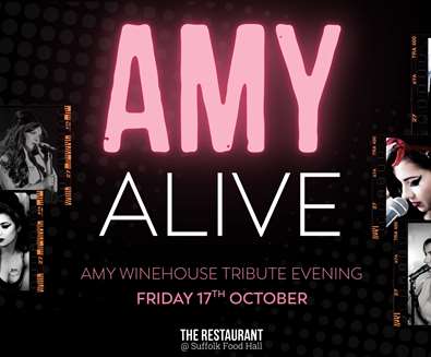 Amy Alive at Suffolk Food Hall