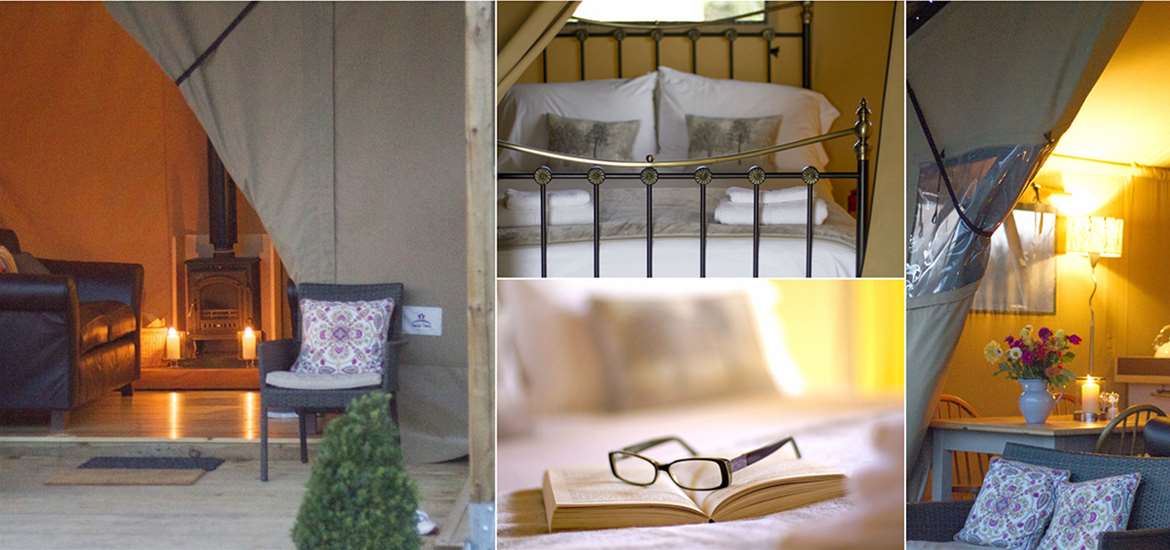 Where to Stay - Boundary Farm Glamping - Saxmundham - Collage 2